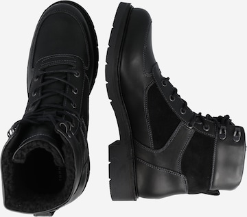 TOMMY HILFIGER Lace-Up Boots in Black