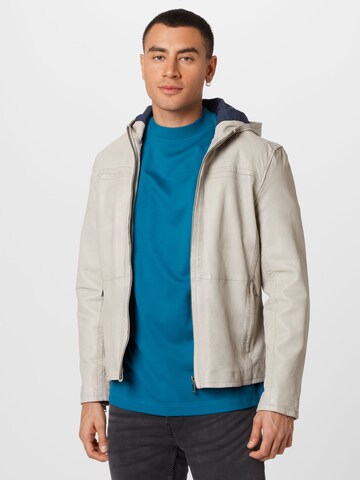 FREAKY NATION Between-Season Jacket in Grey: front