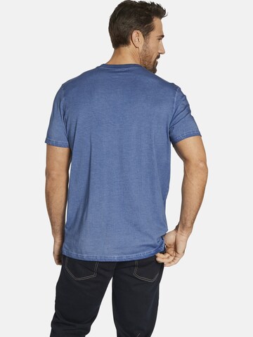 Jan Vanderstorm Shirt ' Mattes ' in Blauw