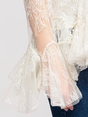 Ombre Blus i beige