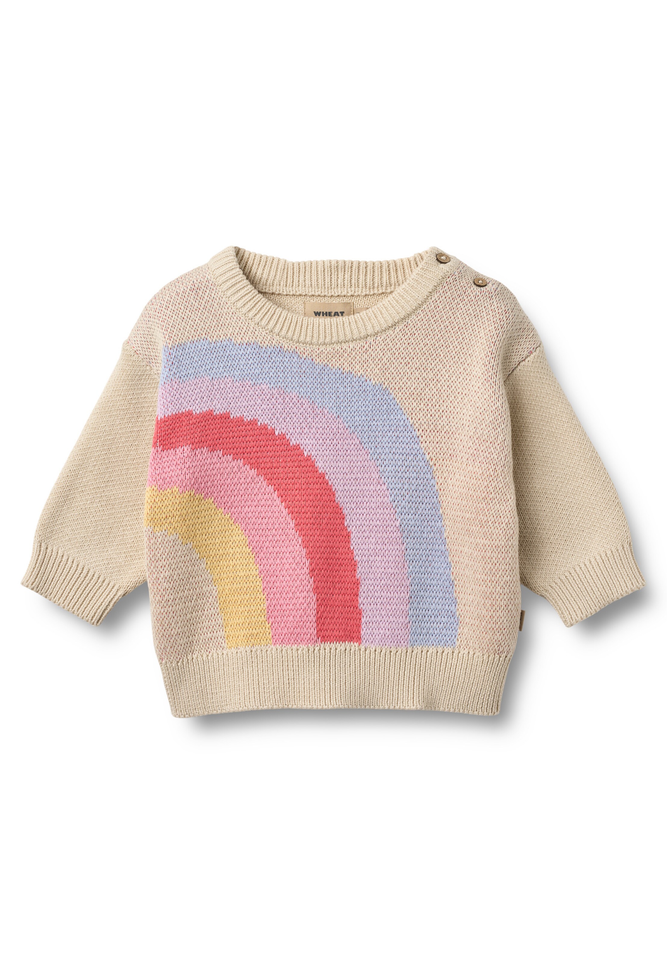 WHEAT - Jersey 'Solveig' en beige: frente