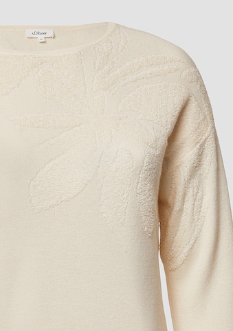 s.Oliver Red Label Plus Sweater in Beige