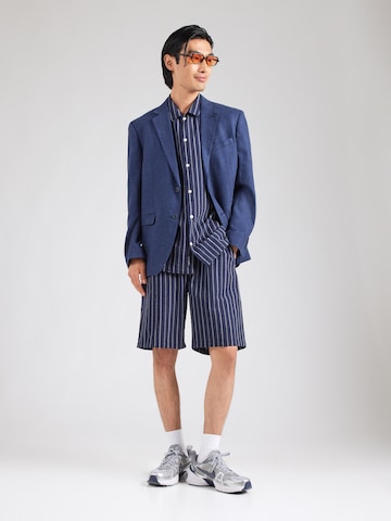 Casual Friday Regular fit Риза 'CFKAI' в синьо