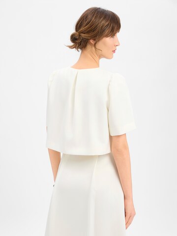 Marie Lund Bolero in Weiß