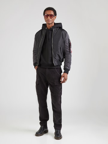 ALPHA INDUSTRIES Суичър 'Air Force' в черно