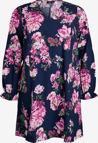 Robe 'Jeasy' Zizzi en bleu : devant