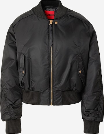HUGO Přechodná bunda 'Ferida-2' – černá: přední strana