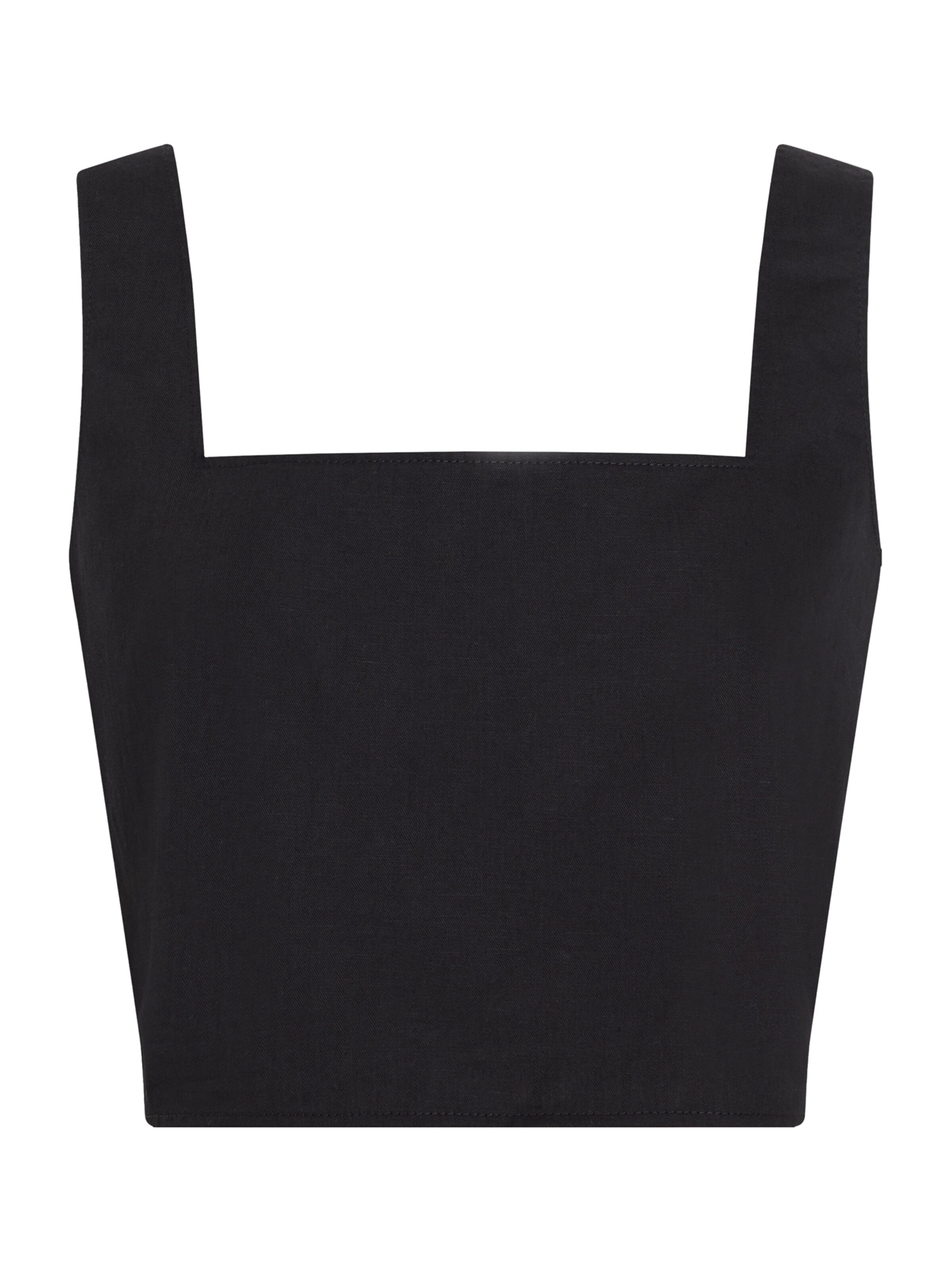 Calvin Klein Jeans Top - Čierna: predná strana