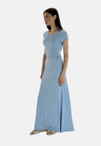 Elara Dress in Blue