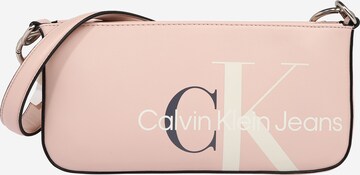 Calvin Klein Jeans Shoulder Bag in Pink: front