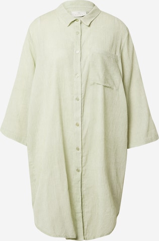 Robe-chemise 'Vivian' Kaffe en vert : devant