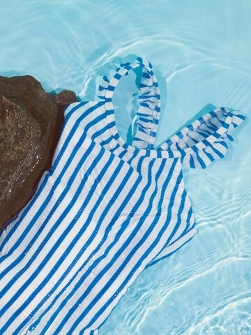 NAME IT Badedragt i blå