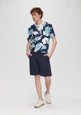 Regular Pantalon QS en bleu