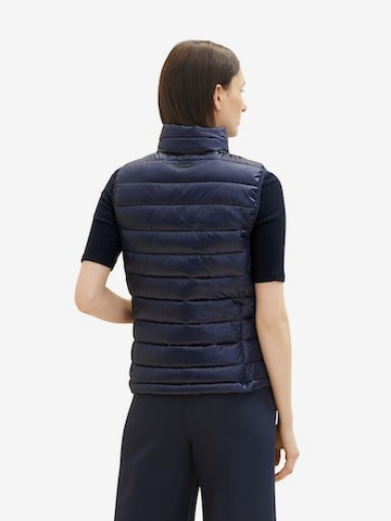 Gilet TOM TAILOR en bleu