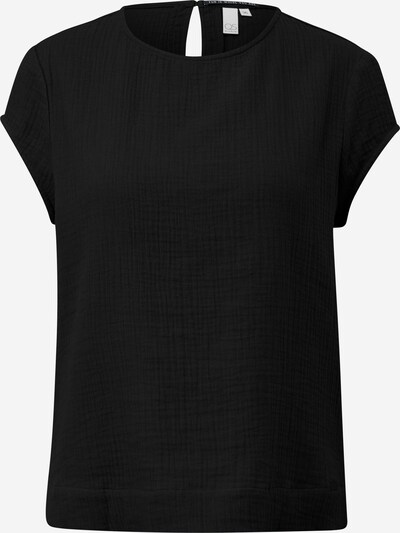 QS Bluse in schwarz, Produktansicht