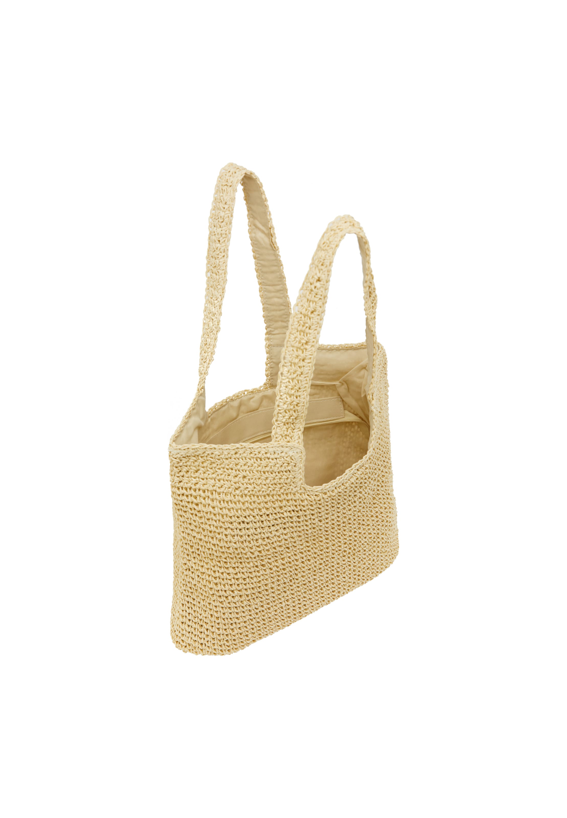 IZIA - Bolsa de playa en beige