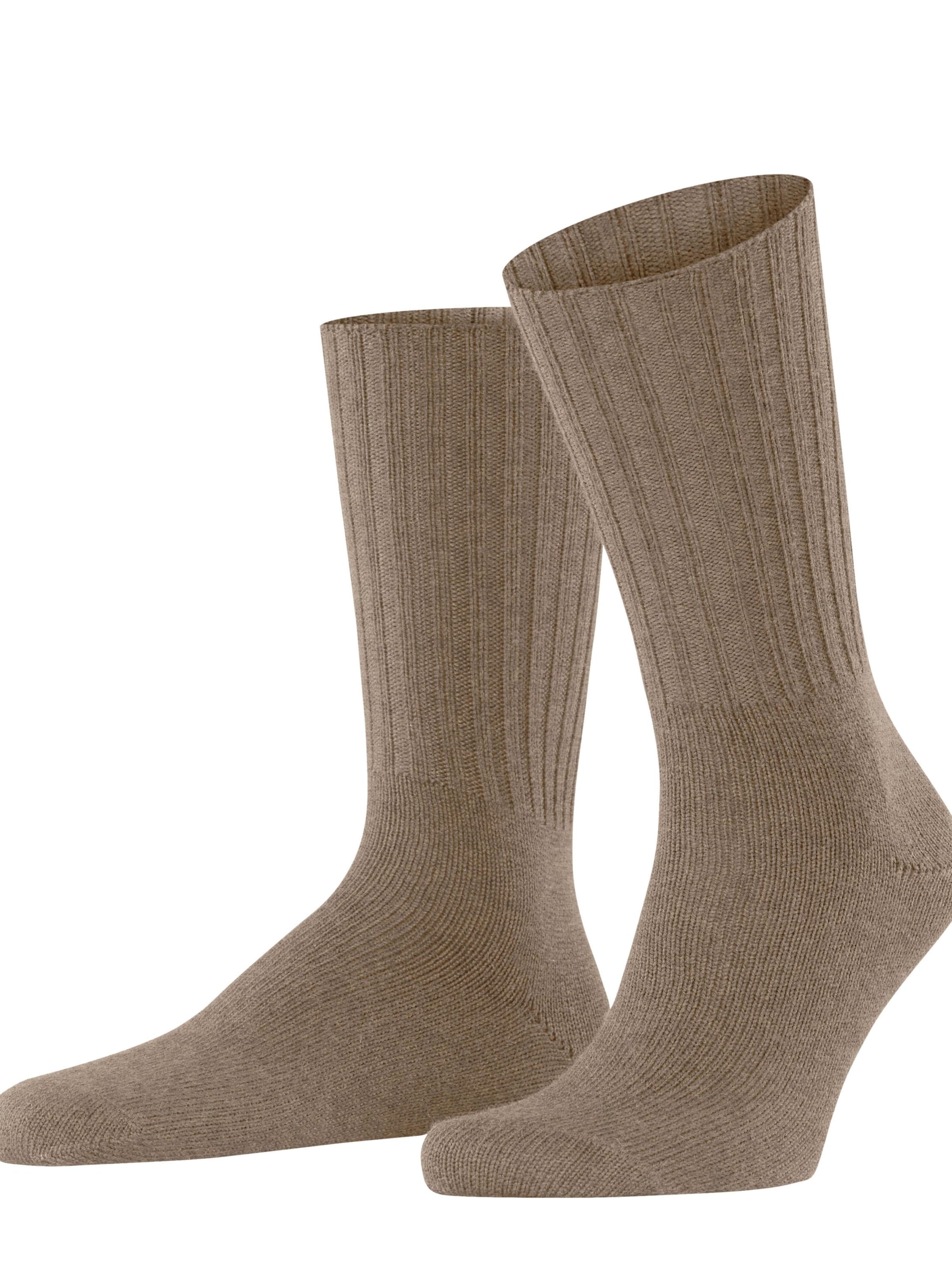 FALKE Socken 'Nelson'‌ in Braun: Vorderseite