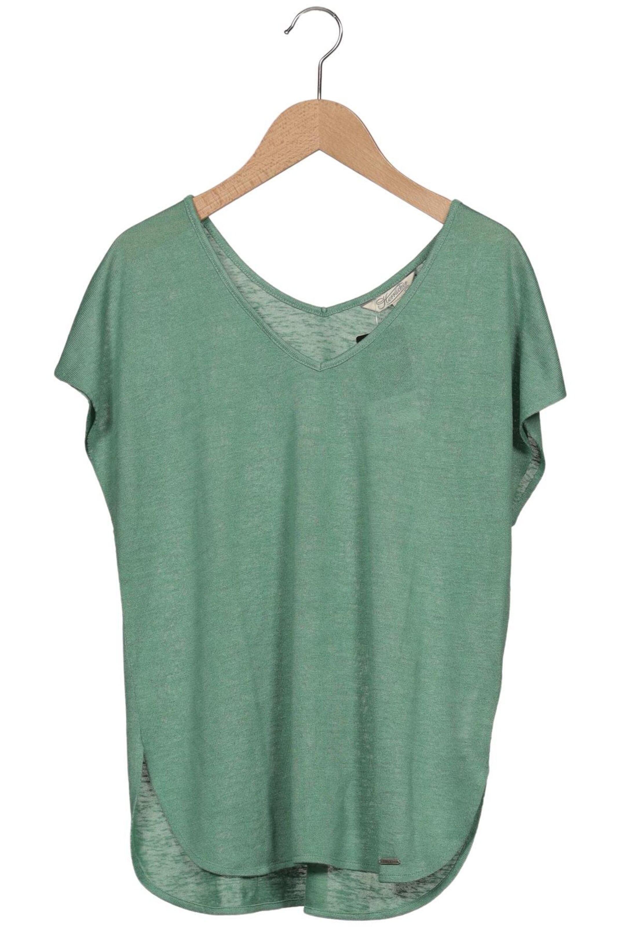 Herrlicher Top & Shirt in S in Green: front