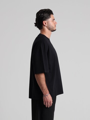 Avenue Atelier T-shirt 'Avenue Atelier Basic Boxy T-Shirt' i svart