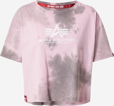 Maglietta ALPHA INDUSTRIES di colore pietra / rosa / bianco, Visualizzazione prodotti