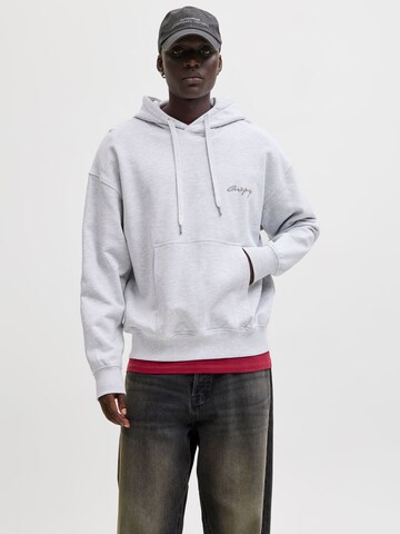 Sweat-shirt JACK & JONES en blanc : devant