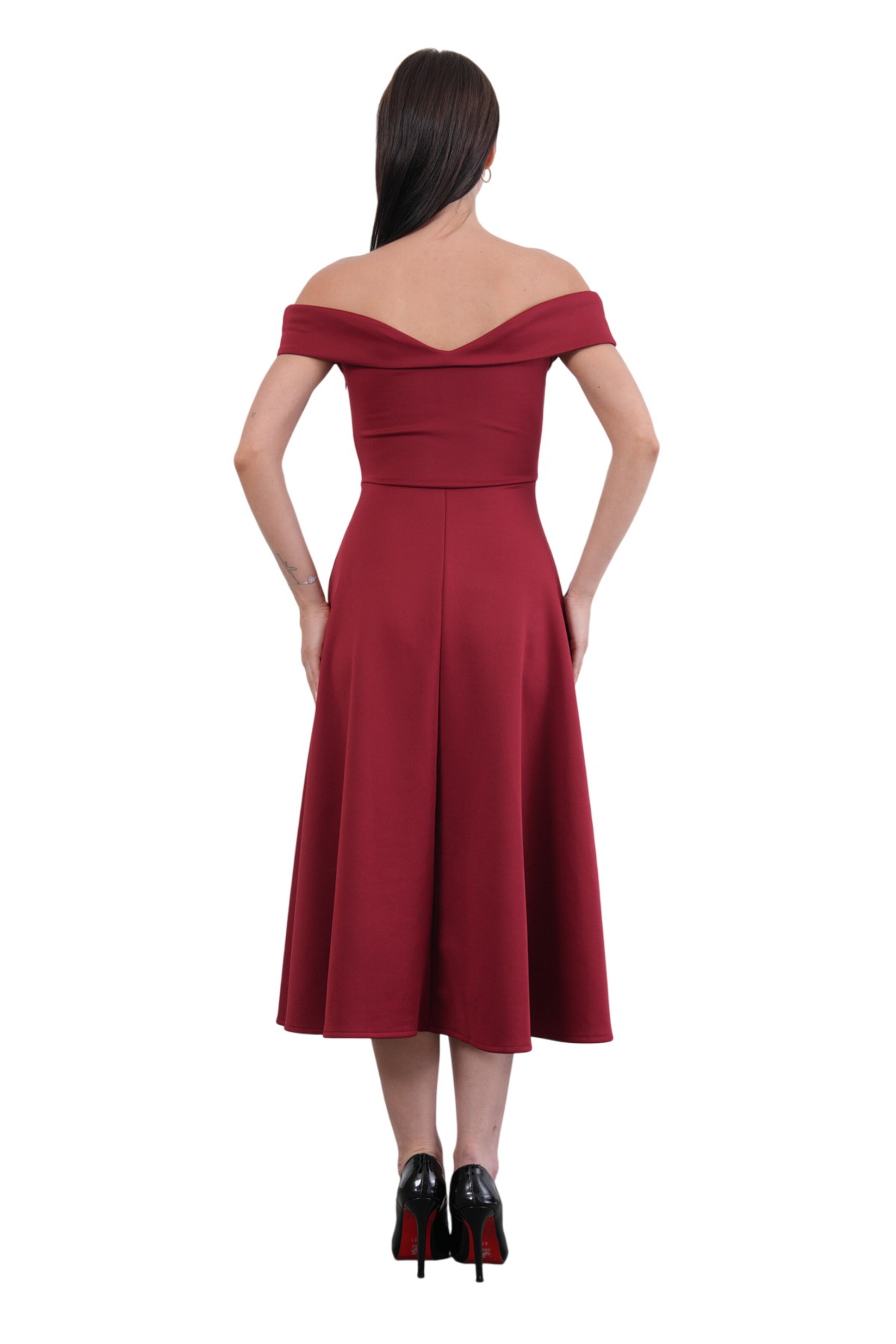 WOMAN VISION Cocktailjurk in Rood