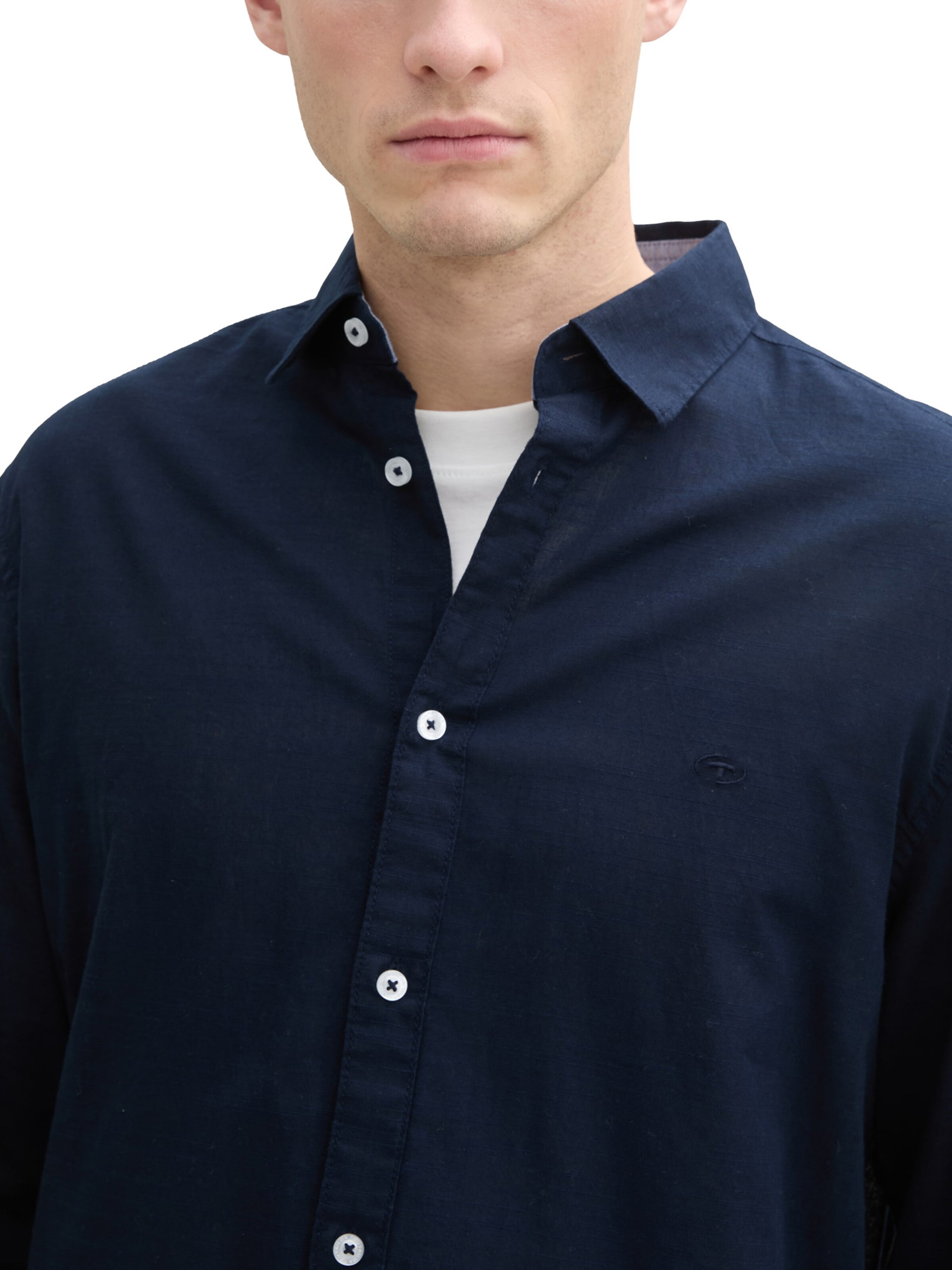 TOM TAILOR Regular fit Πουκάμισο σε μπλε