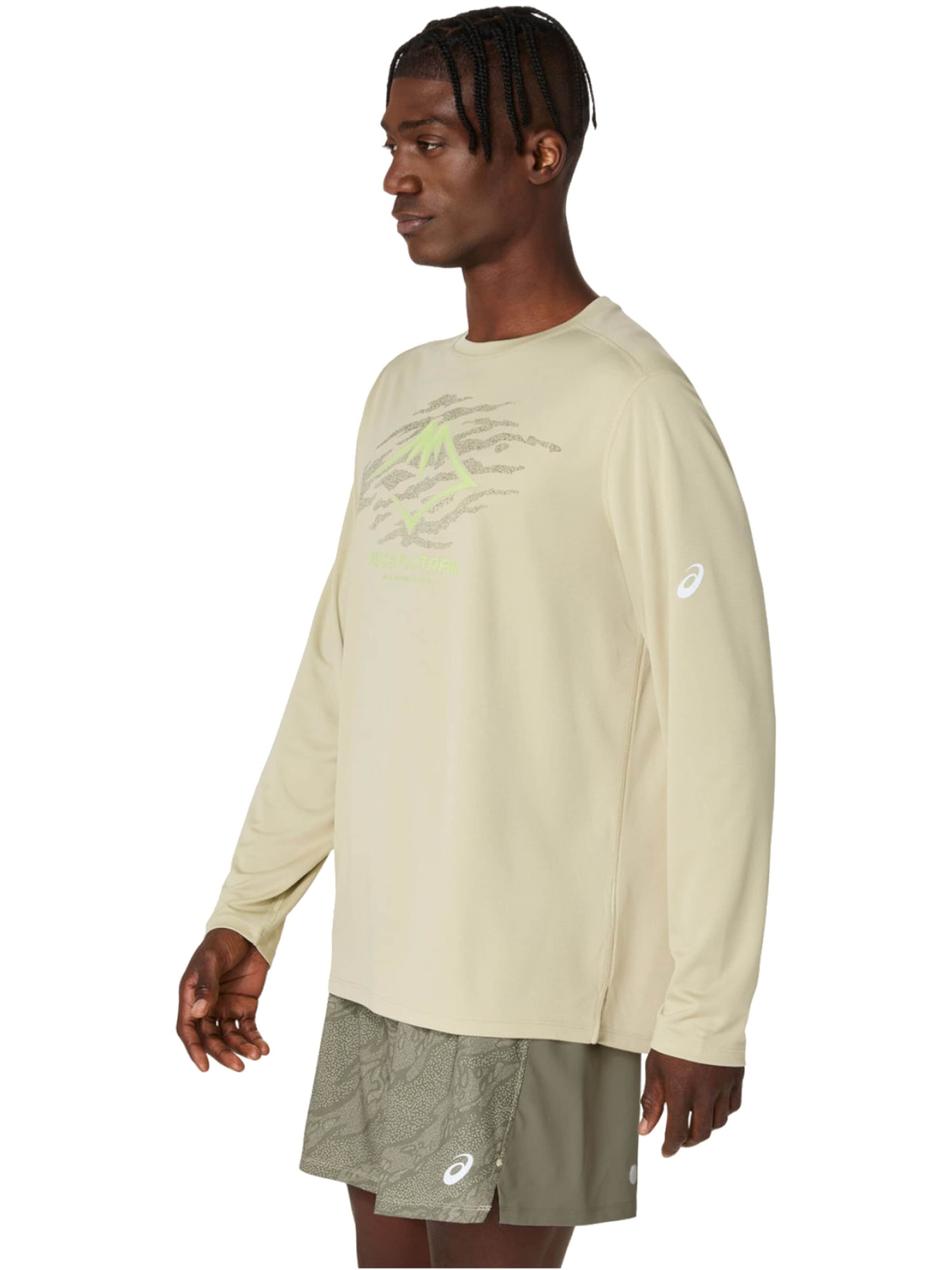 ASICS Shirt 'ASICS Fujitrail Logo'‌‌‌‌‌‌‌ in Grün
