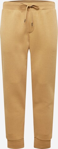 Polo Ralph Lauren Дънки Tapered Leg Панталон в бежово: отпред