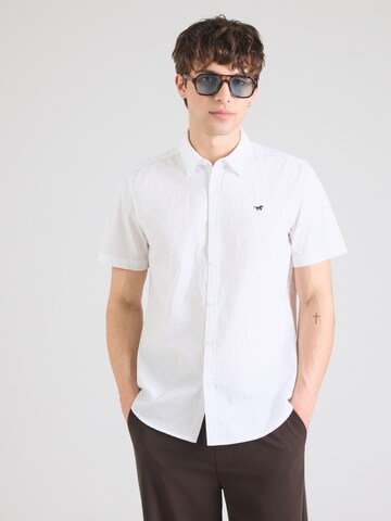 Coupe regular Chemise 'GILROY' MUSTANG en blanc : devant