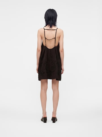 Robe d’été 'MIA' TOPSHOP en marron