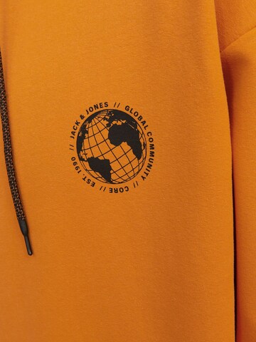 JACK & JONES Sweatshirt in Oranje