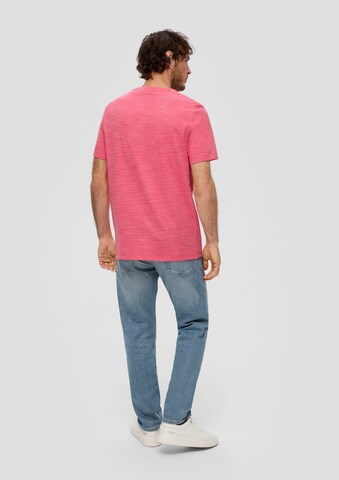 T-Shirt s.Oliver en rose : derrière