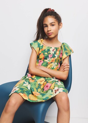 MANGO KIDS Dress in Green