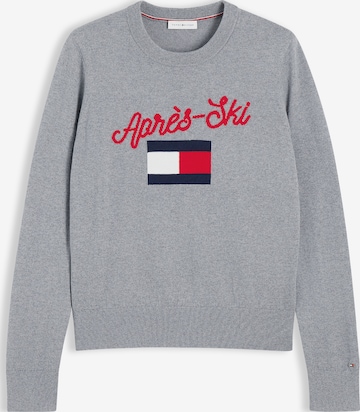 Pull-over TOMMY HILFIGER en gris : devant