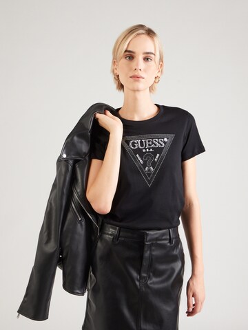 GUESS Shirt in Black: front