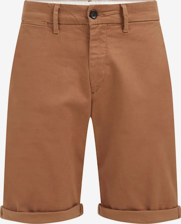 WE Fashion Chino in Bruin: voorkant