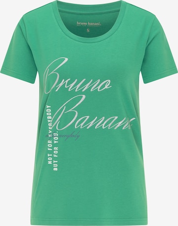 T-shirt Bruno Banani en vert : devant