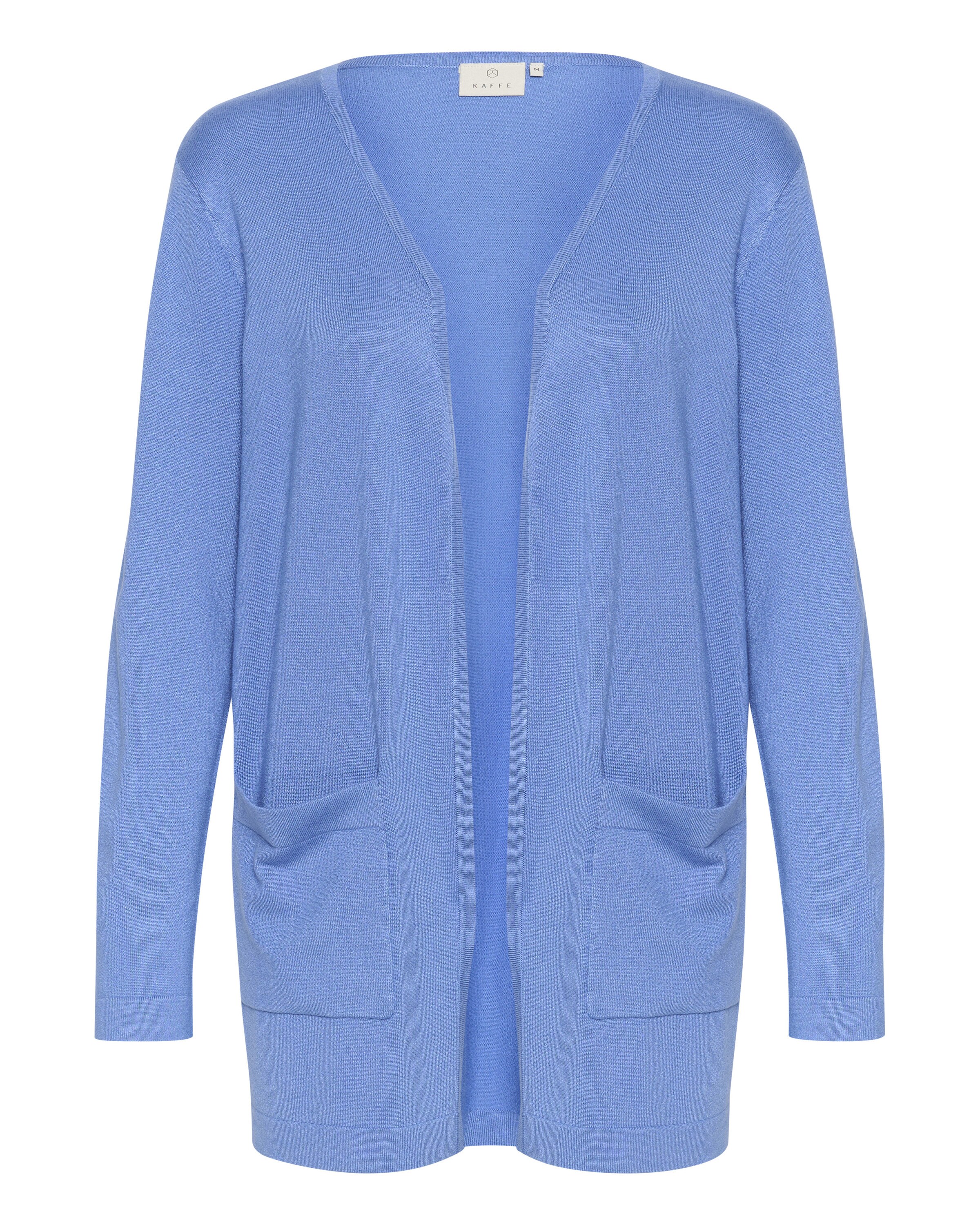 Kaffe Knit Cardigan 'KAFenia' in Blue: front