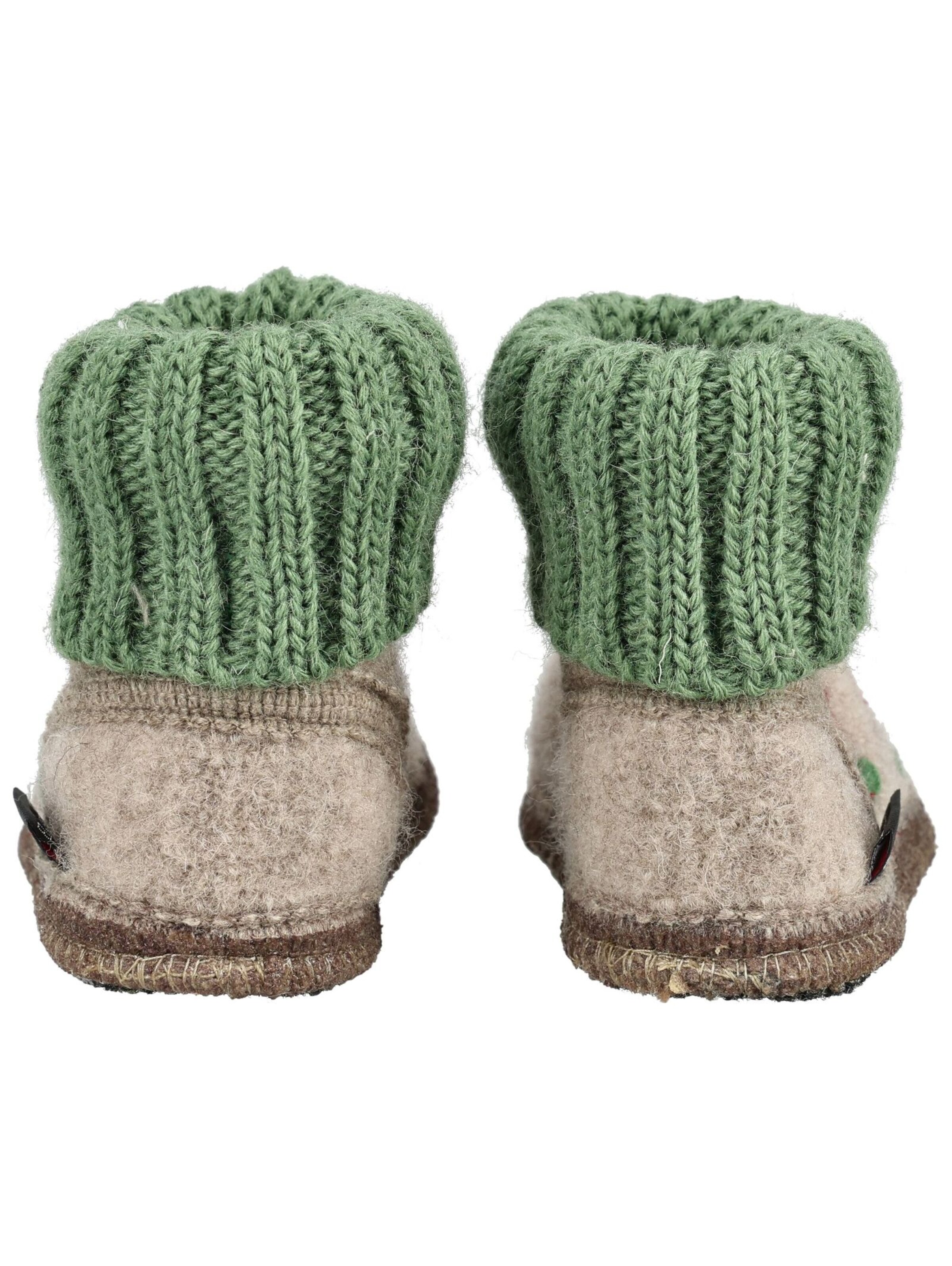 HAFLINGER Hausschuh in Beige