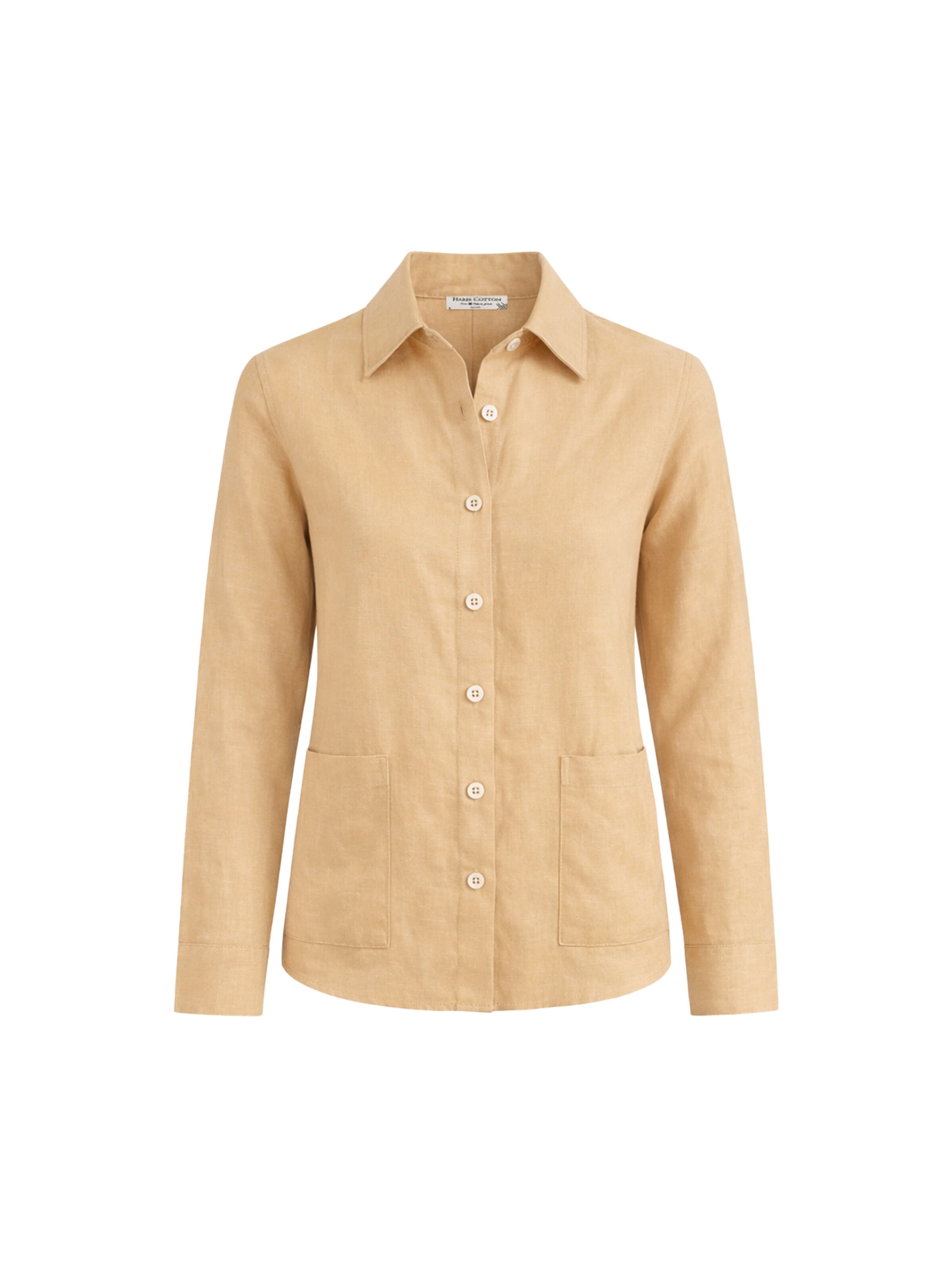 Haris Cotton Tussenjas 'Haris Cotton' in Bruin: voorkant