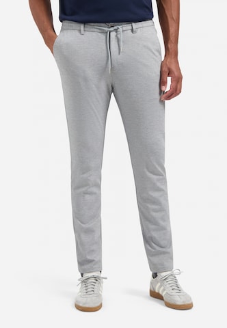 Coupe slim Pantalon No Excess en gris : devant