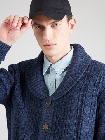 INDICODE JEANS Strickjacke 'Ilterly' in Blau