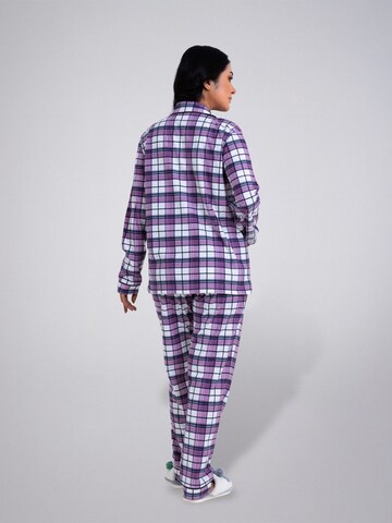 LEAFLETIC - Pijama 'Leafletic Women’s Night Wear Long set' en lila