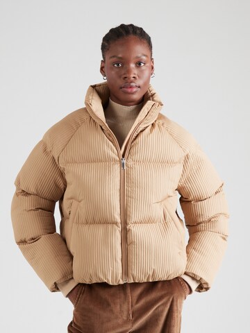 Veste mi-saison 'Parisy' BOSS en beige : devant