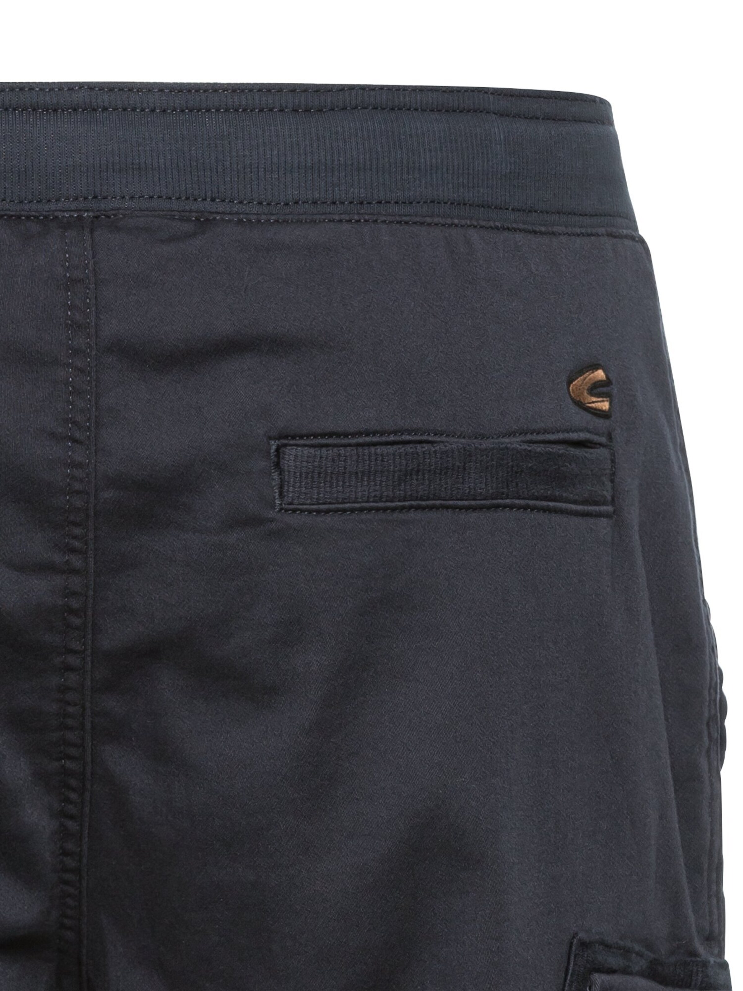 CAMEL ACTIVE Regular Elastische Cargo Shorts in Blau