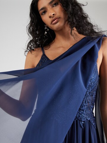 mascara Evening dress 'EMB' in Blue