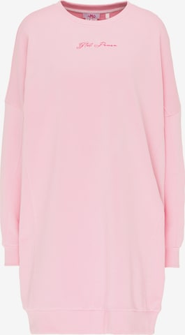 MYMO Jurk in Roze: voorkant