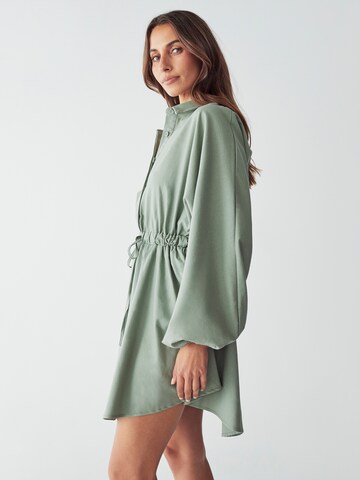 St MRLO Shirt dress 'SHAUNA' in Green
