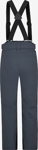 ZIENER Regular Workout Pants 'AXI' in Grey